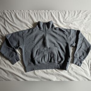 Aritzia cozy fleece quarter zip